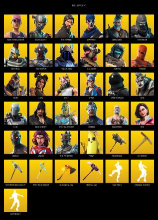 [PC/PSN/XBOX] | 60 skins | 850 V-bucks | Take The L | OG STW | The Reaper | Elite Agent | Omega | Rose Team Leader | Warpaint | Omegarok | #KMI8829 — image 1