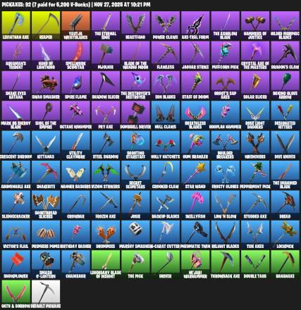[PC/PSN/XBOX] | 63 skins | Leviathan Axe | Lara Croft | Trilogy | Predator | The Scientist | Vi | Luxe | Mandalorian | Spire Assassin | #GLP0462 — image 3