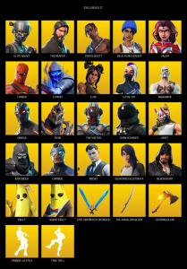 [PC/XBOX] | 68 skins | Take The L | Travis Scott | The Reaper | Elite Agent | Omega | Blue Team Leader | Valor | Hybrid | Fusion | Luxe | #ZNL1856 — Fortnite account listing