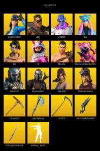 [PC/XBOX] | 107 skins | Leviathan Axe | Renegade Raider | Lara Croft | Cloud Striker | Joey | Kymera | Alli | Raz | Vi | Menace | #HTI7421 — Fortnite account listing