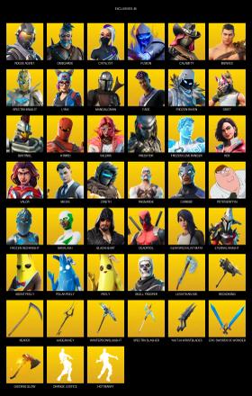 [PC/PSN] | 152 skins | Leviathan Axe | Rogue Agent | Omegarok | Catalyst | Fusion | Calamity | Menace | Spectra Knight | Lynx | Mandalorian | #YDJ7398 — image 1