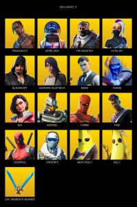 [PC] | 54 skins | Travis Scott | Astro Jack | The Scientist | Catalyst | Blackheart | Gear Specialist Maya | Midas | Fusion | Rox | #UXW1983 — Fortnite account listing