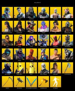 [PC/PSN/XBOX] | 92 skins | 700 V-bucks | Leviathan Axe | Lara Croft | Breakpoint | Midas | Enforcer | A.I.M. | Ragnarok | Drift | #SVO9292 — Fortnite account listing
