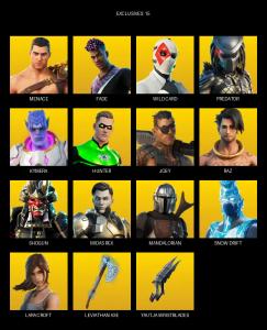 [PC/PSN/XBOX] | 77 skins | Leviathan Axe | Lara Croft | Menace | Fade | Wild Card | Predator | Kymera | Hunter | Joey | Raz | Shogun | #IPT6075 — Fortnite account listing