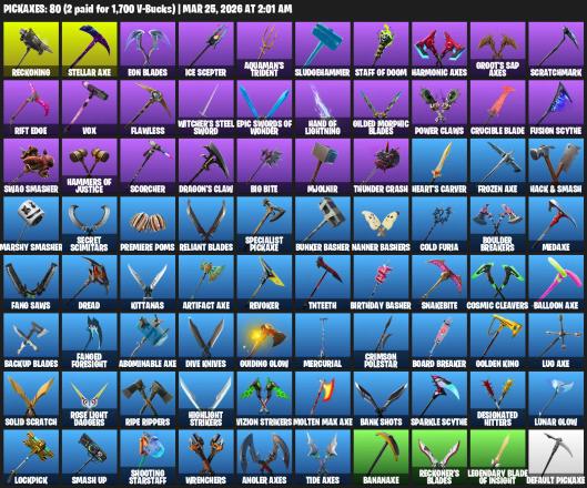 [PC/PSN] | 78 skins | Galaxy | The Ice King | Nezumi | Lynx | Midas | Sentinel | Calamity | Luxe | Deadpool | Zenith | Gear Specialist Maya | #RRU1189 — image 3