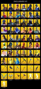 [PC/XBOX] | 168 skins | OG STW | Travis Scott | Lara Croft | Warpaint | Rose Team Leader | Neo Versa | Carbon Commando | Point Patroller | #OXL6859 — Fortnite account listing