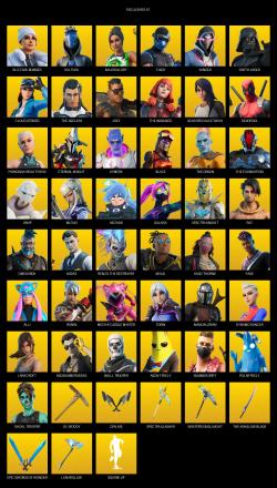 [PC/XBOX] | 213 skins | Lara Croft | Blizzard Bomber | Sultura | Major Glory | Fixer | Xander | Darth Vader | Cloud Striker | The Ageless | #WNB4927 — image 1
