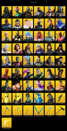 [PC/PSN/XBOX] | 236 skins | Darth Vader | Singularity | Mandalorian | The Scientist | Ronin | Predator | The Foundation | The Ageless | #MNV5600 — image 1