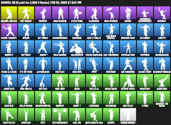 [PC/PSN] | 68 skins | Travis Scott | Astro Jack | Dire | Gear Specialist Maya | Fade | Rox | Catalyst | The Visitor | Drift | Mandalorian | #PMV0058 — image 4