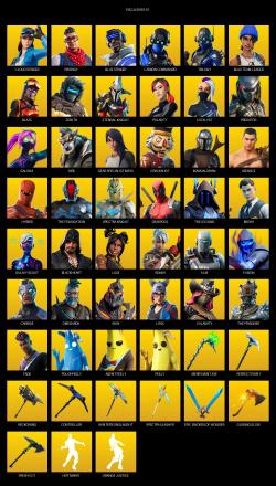 [PC/XBOX] | 129 skins | Merry Mint Axe | Cloud Striker | Prodigy | Blue Striker | Carbon Commando | Trilogy | Blue Team Leader | Blaze | #CII9635 — image 1
