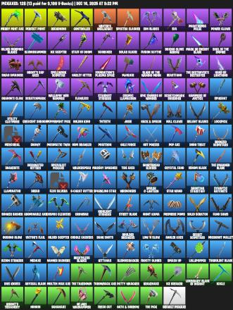 [PC/XBOX] | 129 skins | Merry Mint Axe | Cloud Striker | Prodigy | Blue Striker | Carbon Commando | Trilogy | Blue Team Leader | Blaze | #CII9635 — image 3