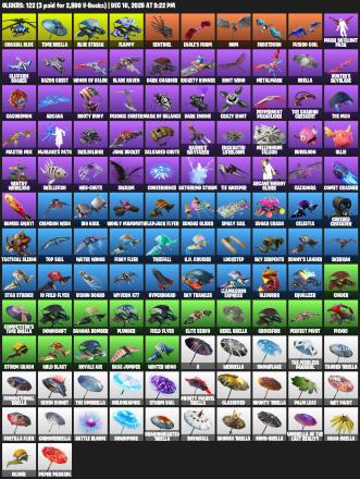 [PC/XBOX] | 129 skins | Merry Mint Axe | Cloud Striker | Prodigy | Blue Striker | Carbon Commando | Trilogy | Blue Team Leader | Blaze | #CII9635 — image 5