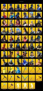 [PC/XBOX] | 150 skins | 500 V-bucks | Leviathan Axe | OG STW | Omega | Blue Team Leader | Warpaint | Trilogy | Rose Team Leader | Fixer | #DWD0610 — Fortnite account listing