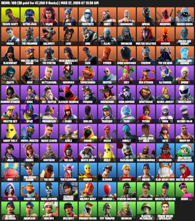 [PC/PSN] | 109 skins | Travis Scott | Omega | Astro Jack | Valor | Lynx | Frostbite | Drift | Ragnarok | Deadpool | Frozen Raven | Midas | #KAI8734 — image 2