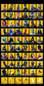 [PC/PSN] | 124 skins | Take The L | OG STW | Royale Knight | The Reaper | Elite Agent | Blue Squire | Omega | Lara Croft | Rose Team Leader | #XHW8159 — Fortnite account listing