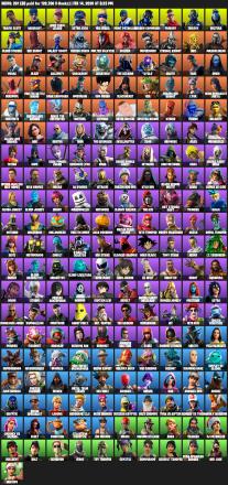 [PC] | 201 skins | OG STW | Travis Scott | Warpaint | Rose Team Leader | Astro Jack | Neo Versa | Point Patroller | Carbon Commando | #BBI8790 — image 2