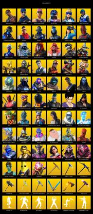 [PC] | 201 skins | OG STW | Travis Scott | Warpaint | Rose Team Leader | Astro Jack | Neo Versa | Point Patroller | Carbon Commando | #BBI8790 — image 1