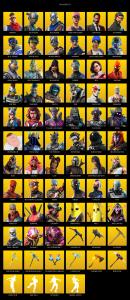 [PC/XBOX] | 212 skins | Take The L | OG STW | Royale Knight | The Reaper | Elite Agent | Blue Squire | Omega | Prodigy | Rose Team Leader | #HWN7554 — Fortnite account listing
