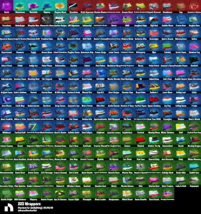 [PC/PSN/XBOX] 300 Skins | Leviathan Axe | BLACK WIDOW | NARUTO UZUMAKI | SAKURA HARUNO | Carbon Commando | Midas | Tart Tycoon | Point Patroller | Cloud Striker | Fixer | 1380 VB ⸱ PARENTAL CONTROL — image 4