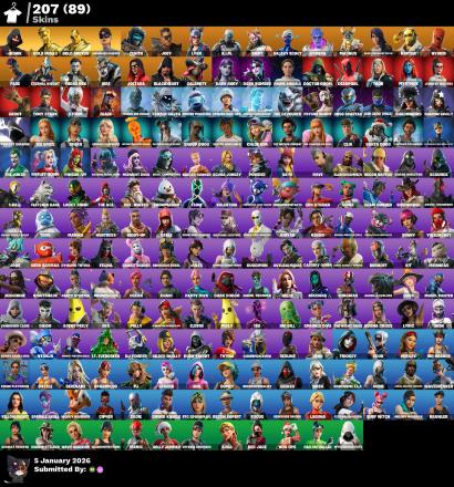 [PC/PSN/XBOX] 207 skins | Renegade Raider | Aerial Assault Trooper | IKONIK |  | Unchained Ramirez| Merry Mint Axe | 500 VB ⸱ Parent Control — image 1