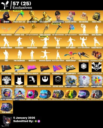 [PC/PSN/XBOX] 207 skins | Renegade Raider | Aerial Assault Trooper | IKONIK |  | Unchained Ramirez| Merry Mint Axe | 500 VB ⸱ Parent Control — image 7