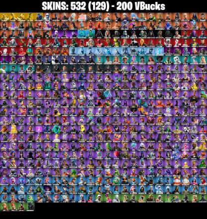 (PC/PSN/XBOX) 532 SKINS / Renegade Raider | Aerial Assault Trooper | Master Chief | Gold Brutus | Gold Midas | Gold Meowscles | Gold TNTina | 200 V-Buc PARENTAL CONTROL — image 2