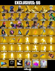 π₯ EXCLUSIVE OFFER π₯(PC/PSN/XBOX) 455 SKINS π« Travis Scott β‘οΈ Astro Jack π Renegade Raider β‘οΈ Aerial Assault Trooper π Gold Midas β‘οΈ Gold Brutus | 300 V-Buck | PARENTAL CONTROLS β Fortnite account listing