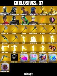 ๐ฅ EXCLUSIVE OFFER ๐ฅ(PC/PSN/XBOX) 449 SKINS ๐ซ Travis Scott โก๏ธ Eon ๐ Astro Jack โก๏ธ Renegade Raider ๐ Huntmaster Saber โก๏ธ Gold Midas ๐ Gold Brutus | 250 V-Buck | PARENTAL CONTROLS โ Fortnite account listing