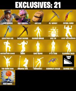 (PC/PSN/XBOX) 382 SKINS / Renegade Raider | Lina Scorch | Vivi Chroma | Optimus Prime | Driftwalker | Snap | Peter Griffin | Vi | 250 V-Buc PARENTAL CONTROL โ Fortnite account listing