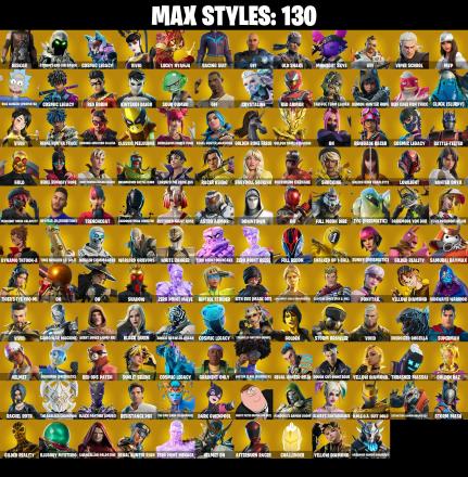 (PC/PSN/XBOX) 398 SKINS / Game Knight | Subzero Cryptic | Vivi Chroma | Victor Elite | Renee | Andre | Naruto Uzumaki | 350 V-Buc PARENTAL CONTROL — image 3