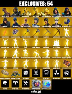 💥 EXCLUSIVE OFFER 💥(PC/PSN/XBOX) 404 SKINS 💫 Travis Scott ⚡️ Master Chief (Matte Black) 💍 Gold Brutus ⚡️ Gold Midas 💍 Gold Meowscles ⚡️ FNCS 3:1 Champion | 500 V-Buck | PARENTAL CONTROLS — Fortnite account listing