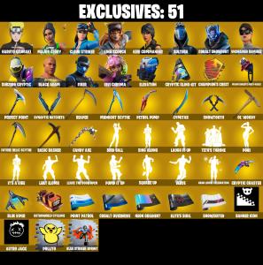 ๐ฅ EXCLUSIVE OFFER ๐ฅ(PC/PSN/XBOX) 417 SKINS ๐ซ Renegade Raider โก๏ธ Aerial Assault Trooper ๐ Naruto Uzumaki โก๏ธ Major Glory ๐ Cloud Striker โก๏ธ Lina Scorch ๐ Keri Commander | 300 V-Buck | PARENTAL CONTROLS โ Fortnite account listing