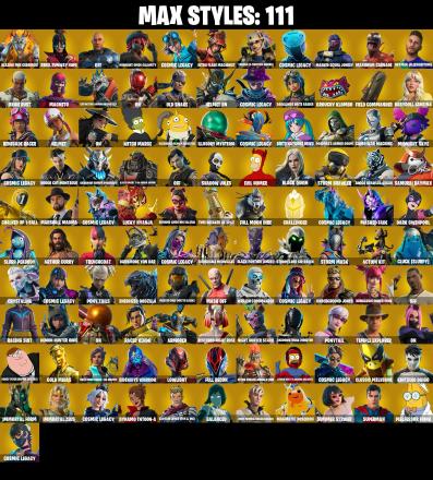 (PC/PSN/XBOX) 375 SKINS π« Renegade Raider β‘οΈ Master Chief (Matte Black) π Gold Midas β‘οΈ FNCS Renegade π Andromeda | 2100 V-Buck | PARENTAL CONTROLS β image 3