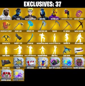 (PC/PSN/XBOX) 384 SKINS 💫 Shady Doggo ⚡️ Fixer 💍 Naruto Uzumaki ⚡️ Sultura 💍 Victor Elite ⚡️ The Imagined 💍 The Cube Queen | 500 V-Buck | PARENTAL CONTROLS — Fortnite account listing
