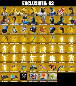 (PC/PSN/XBOX) 359 SKINS 💫 Renegade Raider ⚡️ Aerial Assault Trooper 💍 Blue Team Leader ⚡️ Gold Brutus 💍 Gold Meowscles | 350 V-Buck | PARENTAL CONTROLS — Fortnite account listing
