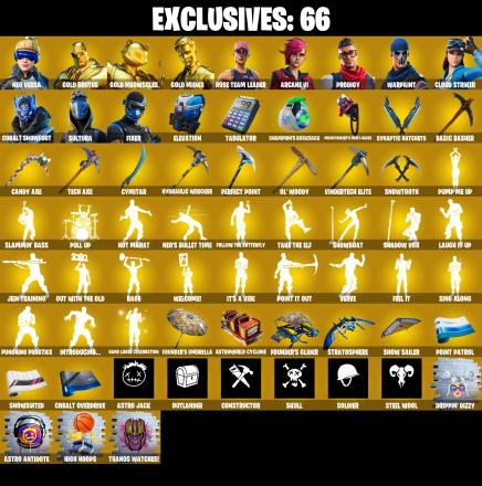 (PC/PSN/XBOX) 348 SKINS π« Neo Versa β‘οΈ Gold Brutus π Gold Meowscles β‘οΈ Gold Midas π Arcane Vi β‘οΈ Prodigy π Cloud Striker | 200 V-Buck | PARENTAL CONTROLS β image 1