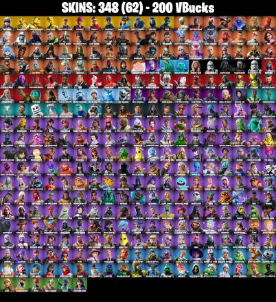 (PC/PSN/XBOX) 348 SKINS π« Neo Versa β‘οΈ Gold Brutus π Gold Meowscles β‘οΈ Gold Midas π Arcane Vi β‘οΈ Prodigy π Cloud Striker | 200 V-Buck | PARENTAL CONTROLS β image 2