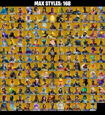 (PC/PSN/XBOX) 348 SKINS π« Neo Versa β‘οΈ Gold Brutus π Gold Meowscles β‘οΈ Gold Midas π Arcane Vi β‘οΈ Prodigy π Cloud Striker | 200 V-Buck | PARENTAL CONTROLS β image 3