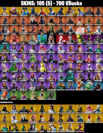 ⭐ (PSN/XBOX/PC) 🎮 105 SKINS 🔵 BLUE TEAM LEADER 🐟 MAKO ⚡ BLUE STRIKER ☁️ CLOUD STRIKER 🛠️ TRILOGY 🎓 PRODIGY 🎨 VIVI CHROMA ⚙️ CARBON COMMANDO 🎯 POINT PATROLLER 💰 700 VB — image 1