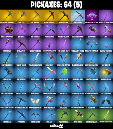 β (PSN/XBOX/PC) 54 SKINS
πͺ OG STW
π΅ BLUE SQUIRE
π ROYALE KNIGHT
π· BLUE TEAM LEADER
π§ PRODIGY
πΆοΈ ROGUE AGENT
π‘οΈ CARBON COMMANDO
π΅ BLUE STRIKER
βοΈ CARBIDE
π΄ββ οΈ BLACKHEART
π° 700 VB β image 5