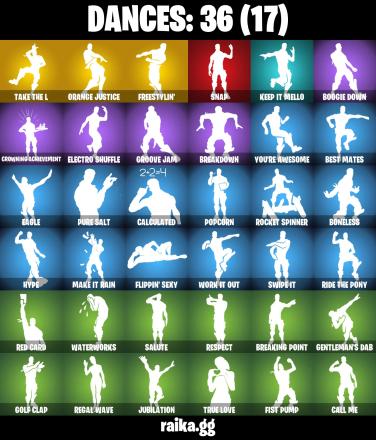 โญ (PSN/XBOX/PC) 53 SKINS
๐ช OG STW
๐ฏ ELITE AGENT
๐ค OMEGA (STAGE 5)
๐ฅพ TRAILBLAZER
๐ถ๏ธ ROGUE AGENT
โ๏ธ CARBIDE
๐บ VERTEX
๐ DARK VOYAGER
๐ซ๏ธ OMEN
๐ฆ
RAVAGE
๐ก๏ธ ENFORCER
๐ฐ 1150 VB โ image 4