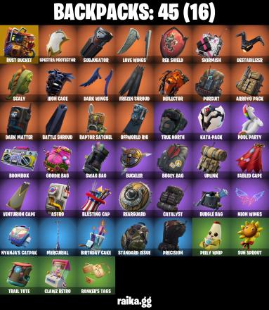 โญ (PSN/XBOX/PC) 53 SKINS
๐ช OG STW
๐ฏ ELITE AGENT
๐ค OMEGA (STAGE 5)
๐ฅพ TRAILBLAZER
๐ถ๏ธ ROGUE AGENT
โ๏ธ CARBIDE
๐บ VERTEX
๐ DARK VOYAGER
๐ซ๏ธ OMEN
๐ฆ
RAVAGE
๐ก๏ธ ENFORCER
๐ฐ 1150 VB โ image 6