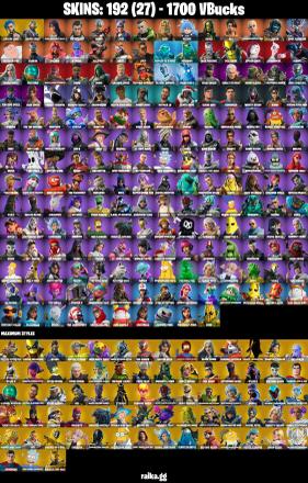 ⭐️🎮 (PSN/XBOX/PC) 192 SKINS
⚡ ARCANE JINX
🕶️ ROGUE AGENT
⚙️ GEAR SPECIALIST MAYA
🛡️ THE AGELESS
🥷 RONIN
🐆 LYNX
🌀 TWYN
⚡ ZEUS
🐭 NEZUMI
🔥 HADES
🌪️ RAZ
💰 1700 VB — image 2