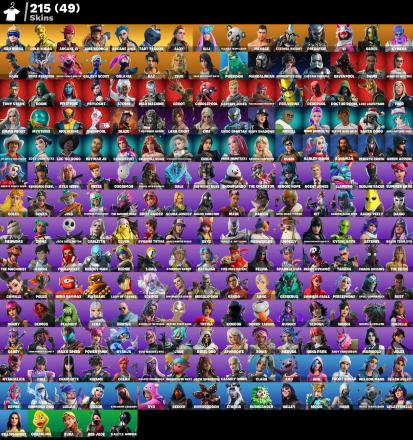 PC,PSN,XBOX 213 SKINS FA ⸱ ARCANE JINX,CIRI,NEO VERSA,ALOY,GALAXY SCOUT,GALAXIA,AANG,STORM,SABRINA CARPENTER,LARA CROFT,LOSERFRUIT RK1347 — image 1