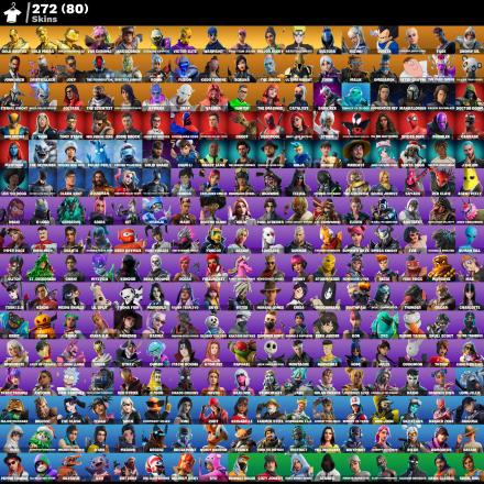 PC,PSN,XBOX 272 SKINS FA ⸱ STW ⸱ CHANI,CHUN-LI,JOHN WICK,VEGETA,JOLTARA,HUNTER,ITACHI,ELEVEN,KOR,OROCHIMARU,GLITCH,PHAEDRA RK1451 — image 1