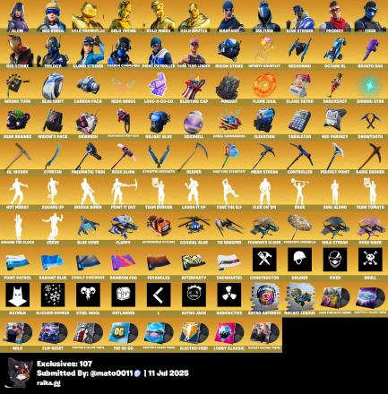 [PC/PSN/XBOX] 192 SKINS | Glow, Neo Versa, OG STW, Gold Meowscles, Gold TNTina, Gold Midas, Gold Brutus, Sultura, Blue Striker, Prodigy, Laugh It Up, Reaper, Point It Out, Clark Kent, Shadow Ark, Imperial Storm Trooper, Thanos — image 1