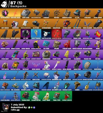 [PC/PSN/XBOX] 74 SKINS | Travis Scott, Eon, Astro Jack, OG STW, Point It Out, Spider Knight, Midas, Deadpool, Solid Snake, Marshmello, Peely, Fade, Catalyst, Calamity, Gear Specialist Maya, Drift, Ragnarok, Ruin, 1450 V-Bucks — image 2