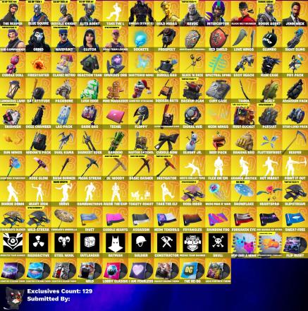 [PC/PSN/XBOX] 317 SKINS | THE REAPER | OG STW | BLUE SQUIRE | ROYALE KNIGHT | ELITE AGENT | TAKE THE L | GOLD MIDAS | OMEGA (STAGE 5) | HAVOC | JOHN WICK | SKULL TROOPER | CLARK KENT | SPIDER-MAN | AHSOKA TANO | ICONIC ERA | CLUTCH — image 1