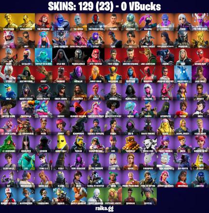 🔴♦️ BEST OFFER ♦️🔴 129 skins 💎 Gold Midas 💎 Gold Brutus 💎 The Imagined 💎 Fusion 💎 The Origin 💎 The Foundation 💎 Menace 💎 Leviathan 💎 Galaxia 💎 Kymera 💎 Torin 💎 The Cube Queen 💎 Vi 💎 Joey 💎 Alli 💎 PC\PSN\XBOX\SWITCH 💎 — image 2