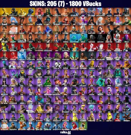 ๐ดโฆ๏ธ LIMITED OFFER โฆ๏ธ๐ด 205 skins ๐ Gold Midas ๐ Master Chief (Matte Black) ๐ Gold Brutus ๐ Tart Tycoon ๐ Valeria ๐ Hades ๐ Gear Specialist Maya ๐ Menace ๐ The Foundation ๐ Torin ๐ Spire Assassin ๐ PC\PSN\XBOX\SWITCH ๐ โ image 2